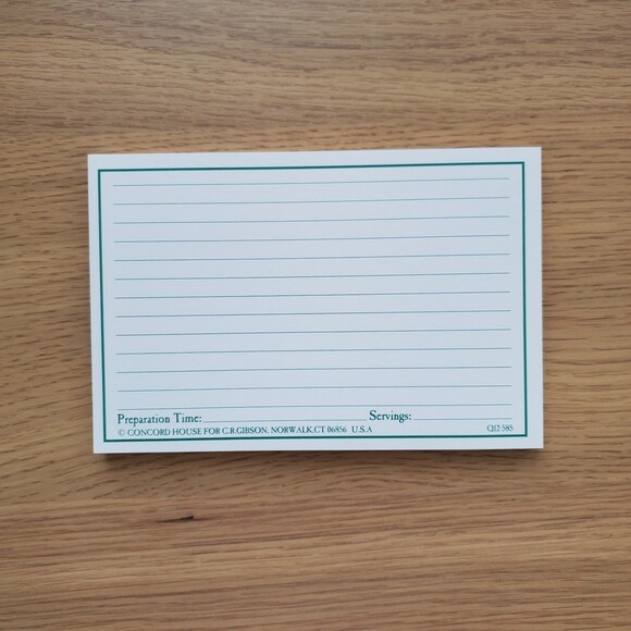 Vintage Strawberry Recipe Cards Set Of 36 - Picture 4 of 4